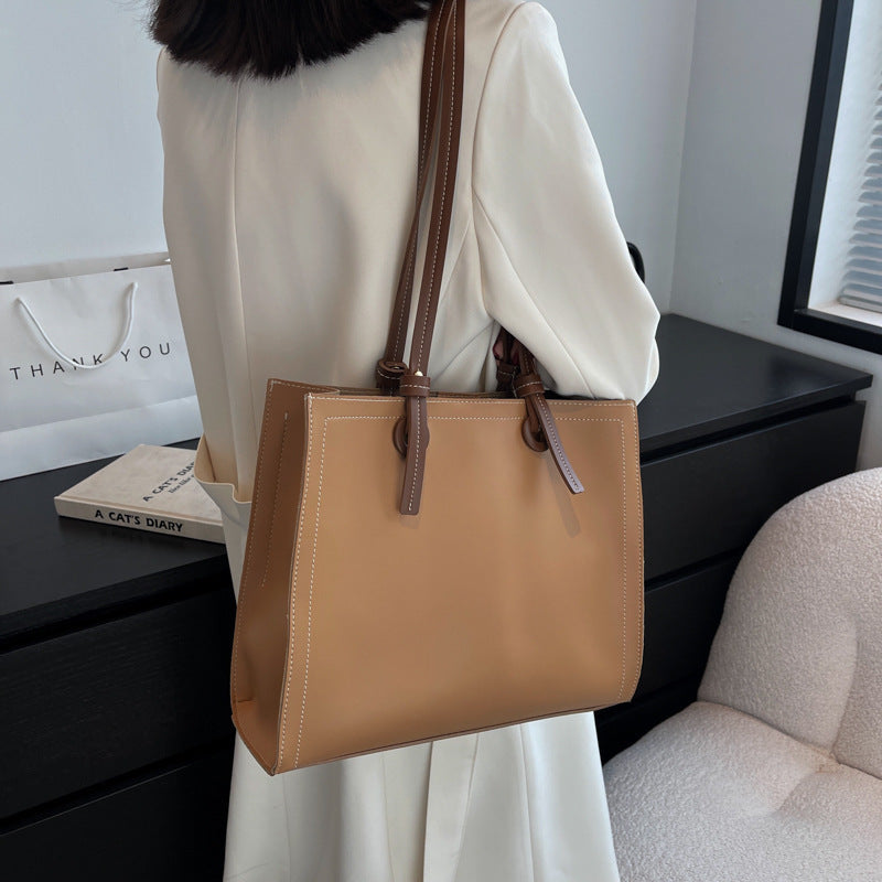 Simple Commute Shoulder Handbag Double Connector