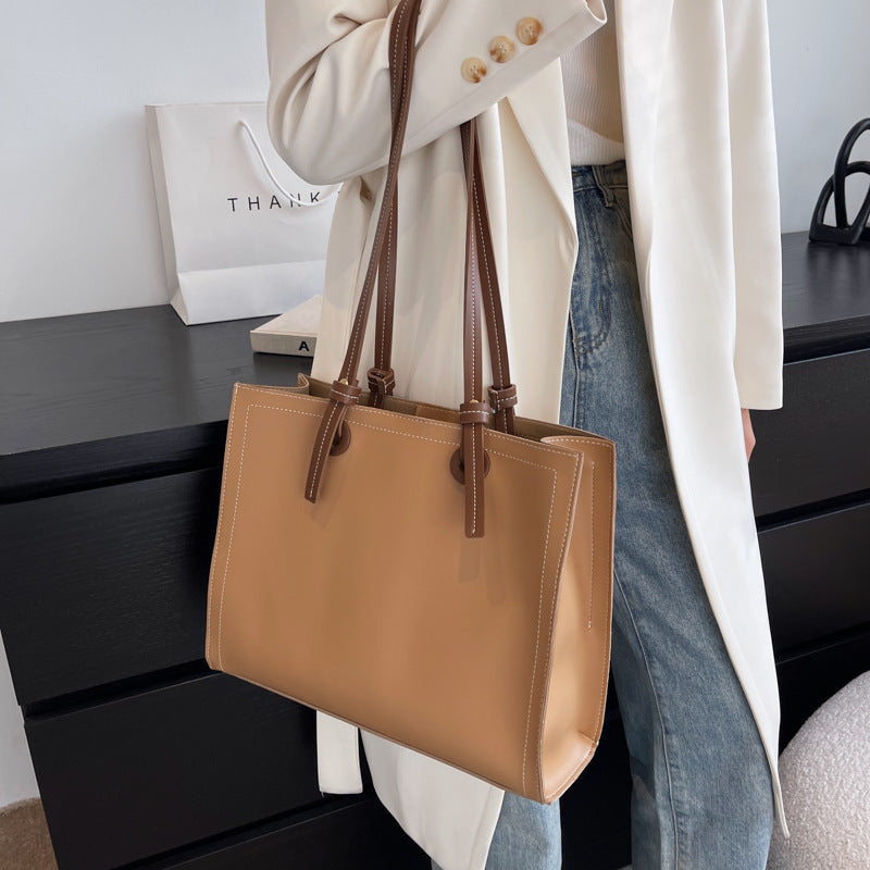 Simple Commute Shoulder Handbag Double Connector